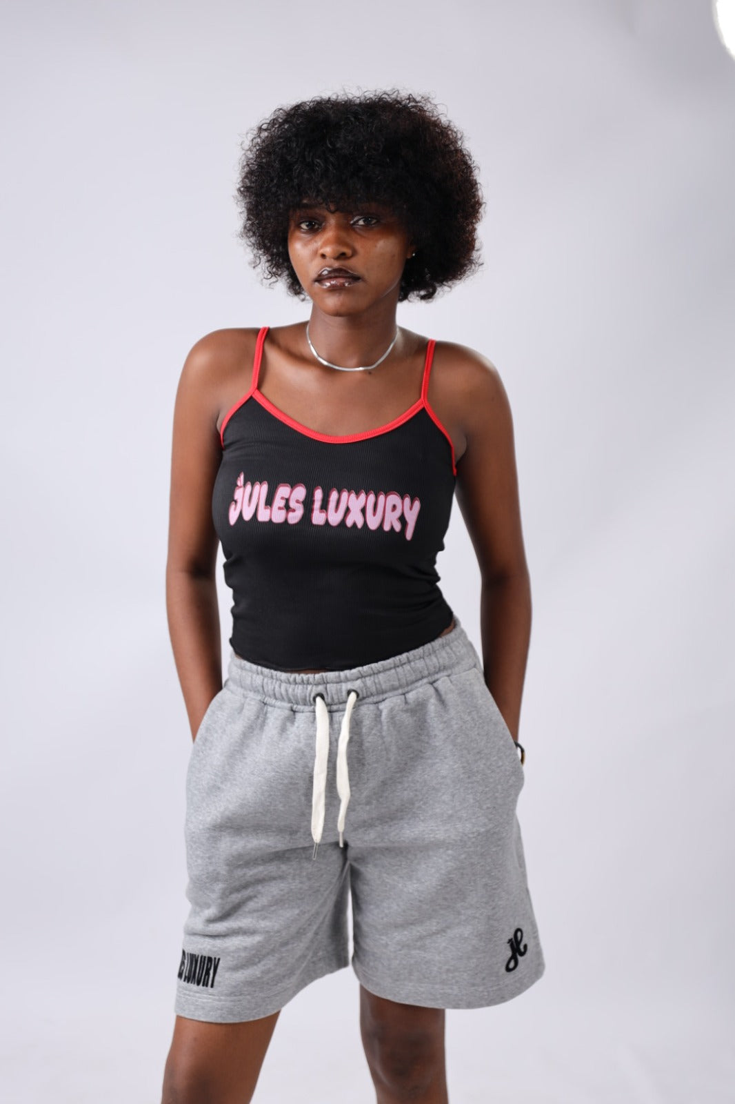 Jules Luxury Crop Singlet